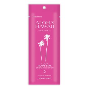   Brown Sugar ALOHA HAWAII Waikiki Tattoo 400X Dark Bronzing Lotion 22 ml