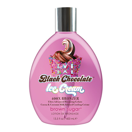 Brown Sugar DOUBLE DARK Black Chocolate Ice Cream 400X Bronzer 400 ml