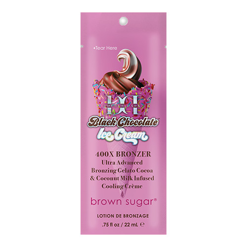 Brown Sugar DOUBLE DARK Black Chocolate Ice Cream 400X Bronzer 221 ml