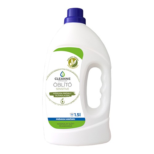 CLEANNE vegán SENSITIVE olivaolaj alapú öblítő 1,5 liter