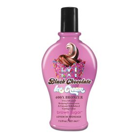   Brown Sugar DOUBLE DARK Black Chocolate Ice Cream 400X Bronzer 221 ml