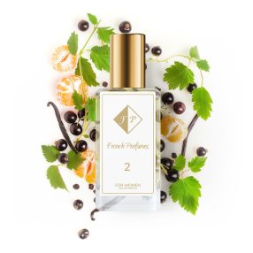  French Perfumes Nr 2 - gyümölcsös - ciprusos női illat 30 ml