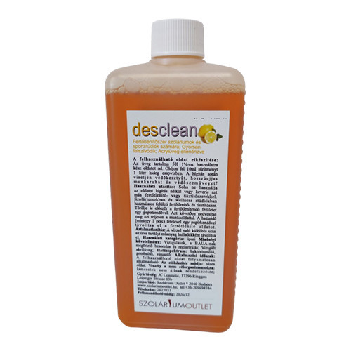 Desclean CITRUS Cleanmaster Plus 250 ml [1:199 szolárium fertőtlenítő koncentrátum]