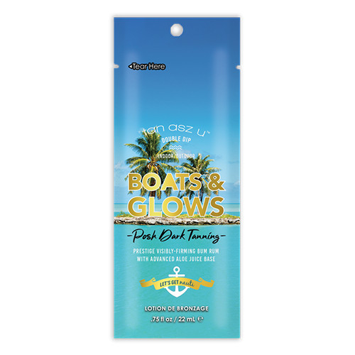 Tan Asz U BOATS & GLOWS Dark Tanning Lotion 22 ml