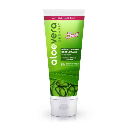 Eredeti Aloe Vera 5 in 1 bőrnyugtató, regeneráló védőkrém 100 ml