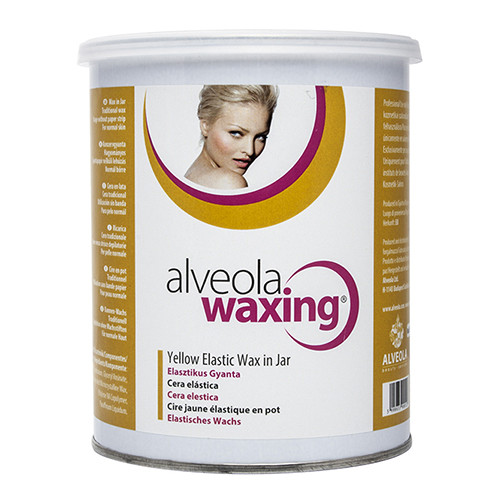Alveola Waxing Elasztikus sárga konzervgyanta 800 ml