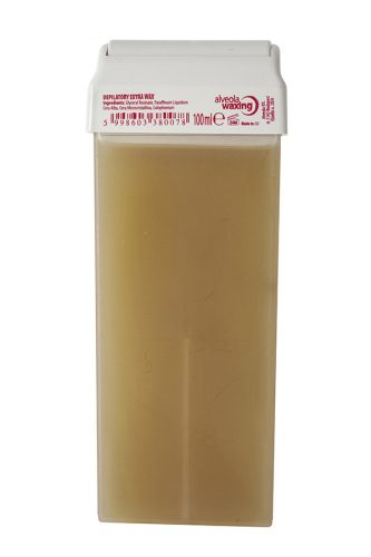 Alveola Waxing Extra sárga gyantapatron 100 ml széles fej [karton - 24 db]