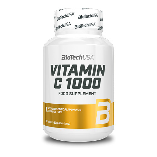 BioTechUSA Vitamin C 1000 Bioflavonoids - 30 tabletta