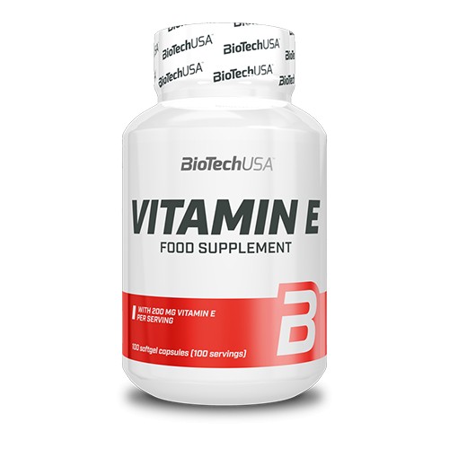 BioTechUSA  Vitamin E - 100 lágyzselatin kapszula